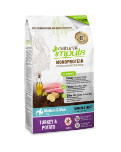 natural impuls – Senior&Light Truthahn mit Kartoffeln