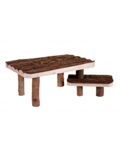 NaturalLiving Unterstand und Liegeplatz mit Treppe