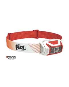 Petzl Stirnlampe ACTIK CORE | rot-weiss