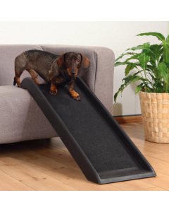Rampe Petwalk, schwarz - 38 × 100 cm