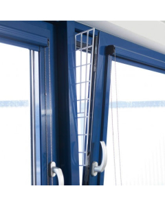 Schutzgitter für Fenster, weiss