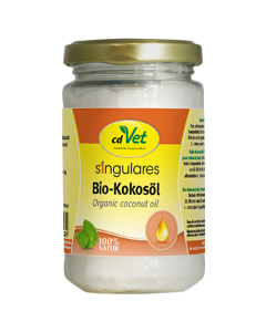 cdVet Singulares Bio-Kokosöl | für Hunde und Katzen