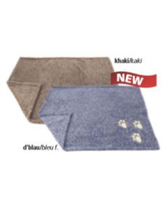 Softdecke P1, khaki u. dunkelblau