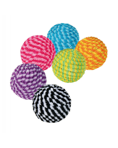 Spiralbälle, Kunststoff/Nylon - ø 4,5 cm