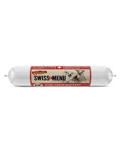 SWISS Menu Rind - Trainings-Wurst, 200g | Für Hunde