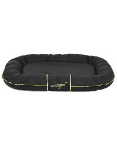 swisspet Hygieneliege Bromma, oval, schwarz/grün