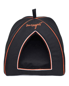 swisspet Iglu Vanto, schwarz/orange