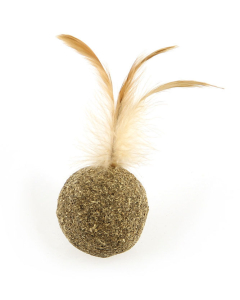 swisspet Katzenspielzeug Catnip-Ball mit Feder