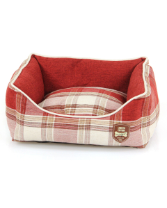 Hunde- & Katzenbett Dunbar, rot