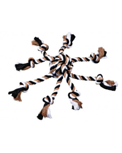 Tau-Spielzeug mit eingeflochtenem Ball - ø 7 cm-44 cm