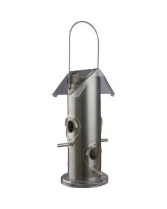 Trixie Futterspender für Gartenvögel, silber