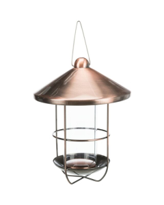 Trixie Futterspender mit Schutzgitter, kupfer
