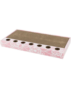 Trixie Katzentoilette Vico Open Top, mit Haube, blau/weiss