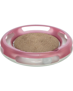 Trixie Katzentoilette Vico Open Top, mit Haube, blau/weiss