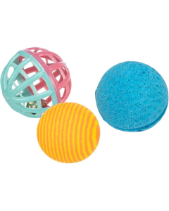 Trixie Katzentoilette Vico Open Top, mit Haube, blau/weiss