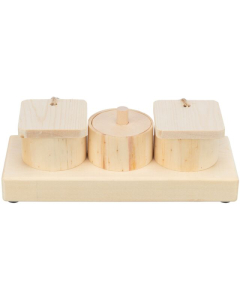 Trixie Snack Cups, Holz