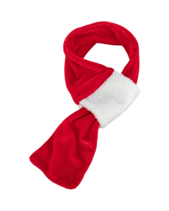 Trixie Xmas Hundeschal, rot/weiss