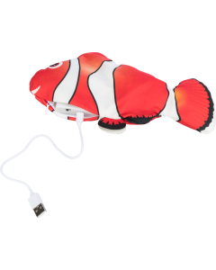 Zappelfisch, Stoff, Katzenminze