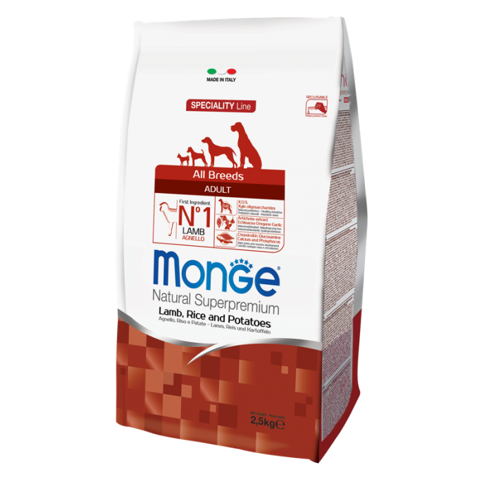 DE Monge Speciality Line Adult ALL BREEDS Monoprotein - Lamm | Trockenfutter  