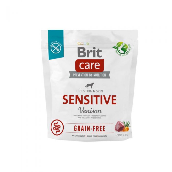 PV Brit Care grain free Adult Sensitive, Hirsch + Kartoffel