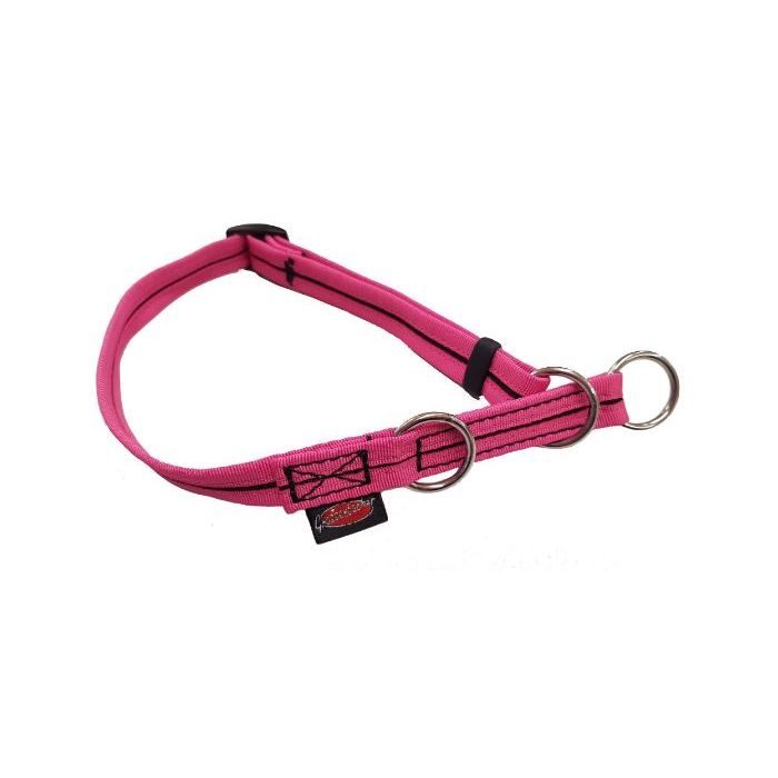 Grossenbacher Zugstopp Halsband, pink