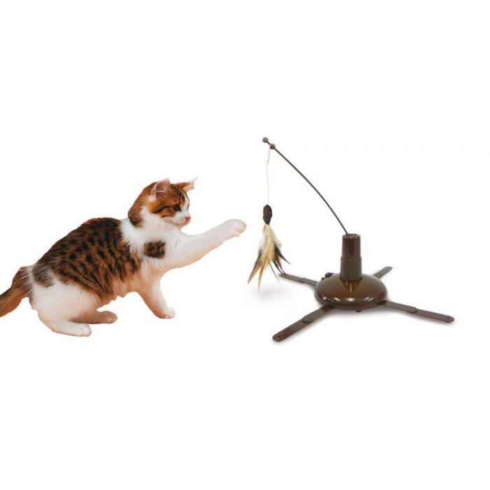swisspet Katzenspielzeug Flying-Maus mit Schaltuhr und Drehzahlregler