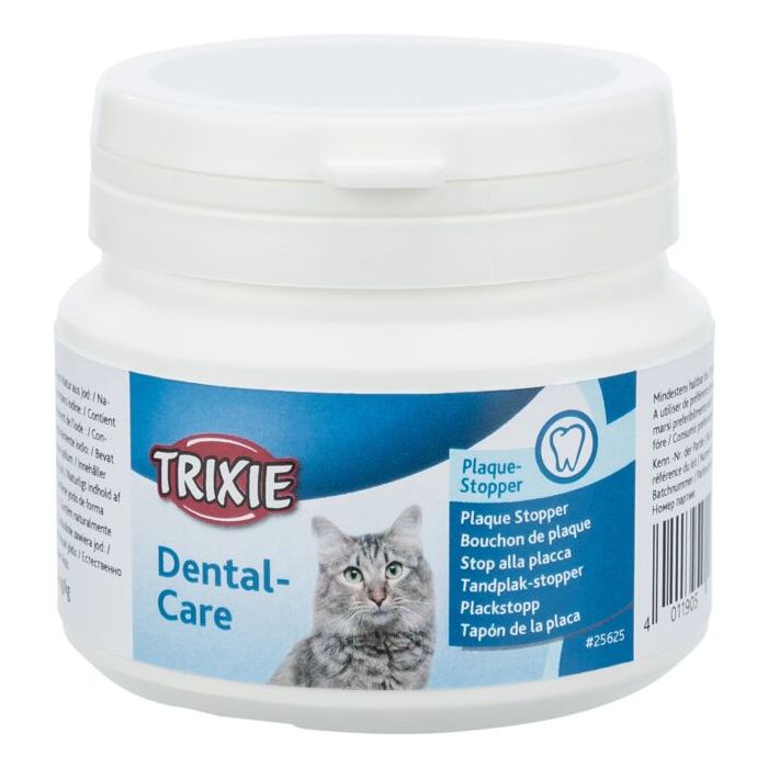 Trixie Plaque-Stopper für Katzen, Pulver, 70g | Dental-Care