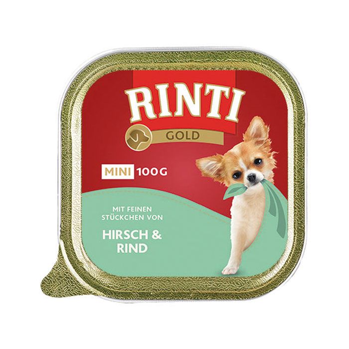Rinti Gold Mini Hirsch&Rind