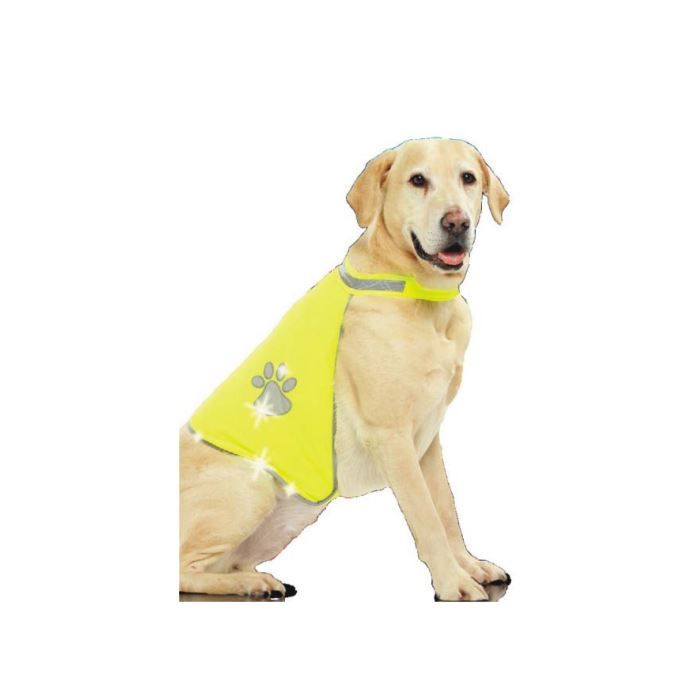 Pawise Sicherheitsweste für Hunde, neon 
