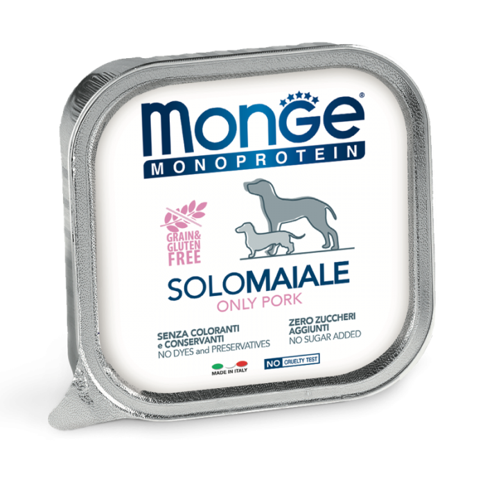 DE Monge Speciality Line Monoprotein Paté - Schwein, 24 x 150g | Hundefutter