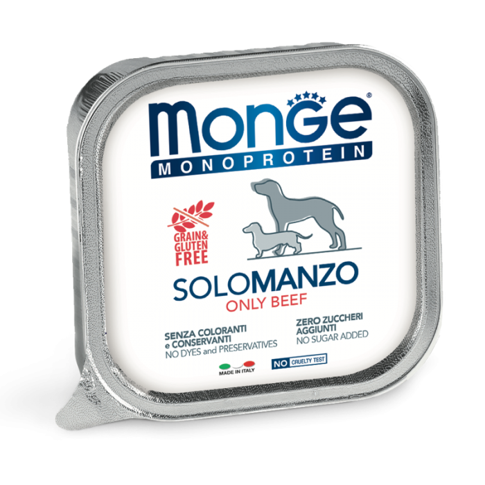 DE Monge Speciality Line Monoprotein Paté - Rind, 24 x 150g | Hundefutter