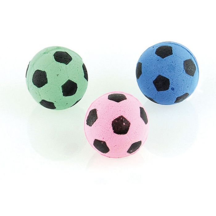swisspet Soft Ball, 3 Stück assortiert | Katzenspielzeug