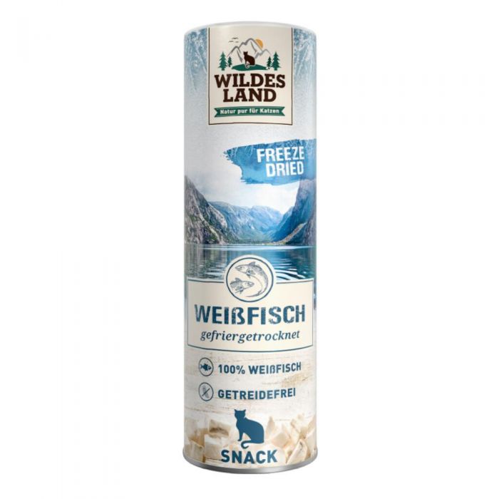 Wildes Land Weissfisch Freeze Dried