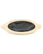 swisspetLiving Dakota Ellipse mit Mulde, ohne Fell - 70x50x2cm