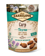 Carnilove Canine - Soft Snack - Karpfen + Thymian - 10 x 200 g | Für Hunde