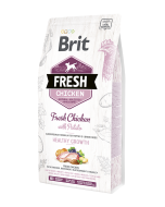 Brit Fresh Dog - Puppy & Junior - Huhn - Healthy Growth
