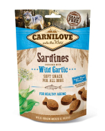 Carnilove Canine - Soft Snack - Sardinen + Bärlauch - 10 x 200 g | Für Hunde