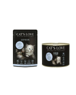 DE Cat's Love Junior, Kalb | Katzen-Nassfutter