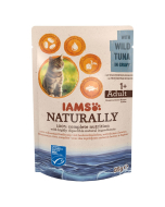 DE IAMS NATURALLY Adult, Wild Tuna - 24x85g