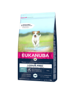  Eukanuba Grain Free Adult Small/Medium mit Lachs