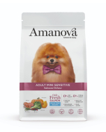 Amanova Dog Adult Mini Sensitive Salmon Deluxe Grain Free - Lachs