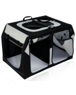 Transportbox Vario Double, schwarz-grau