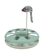 Trixie Katzentoilette Vico Open Top, mit Haube, blau/weiss