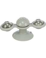 Trixie Katzentoilette Vico Open Top, mit Haube, blau/weiss