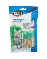 Trixie Katzentoilette Vico Open Top, mit Haube, blau/weiss