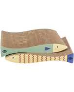 Trixie Katzentoilette Vico Open Top, mit Haube, blau/weiss