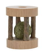 Trixie Katzentoilette Vico Open Top, mit Haube, blau/weiss