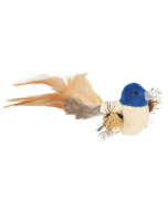 Trixie Katzentoilette Vico Open Top, mit Haube, blau/weiss
